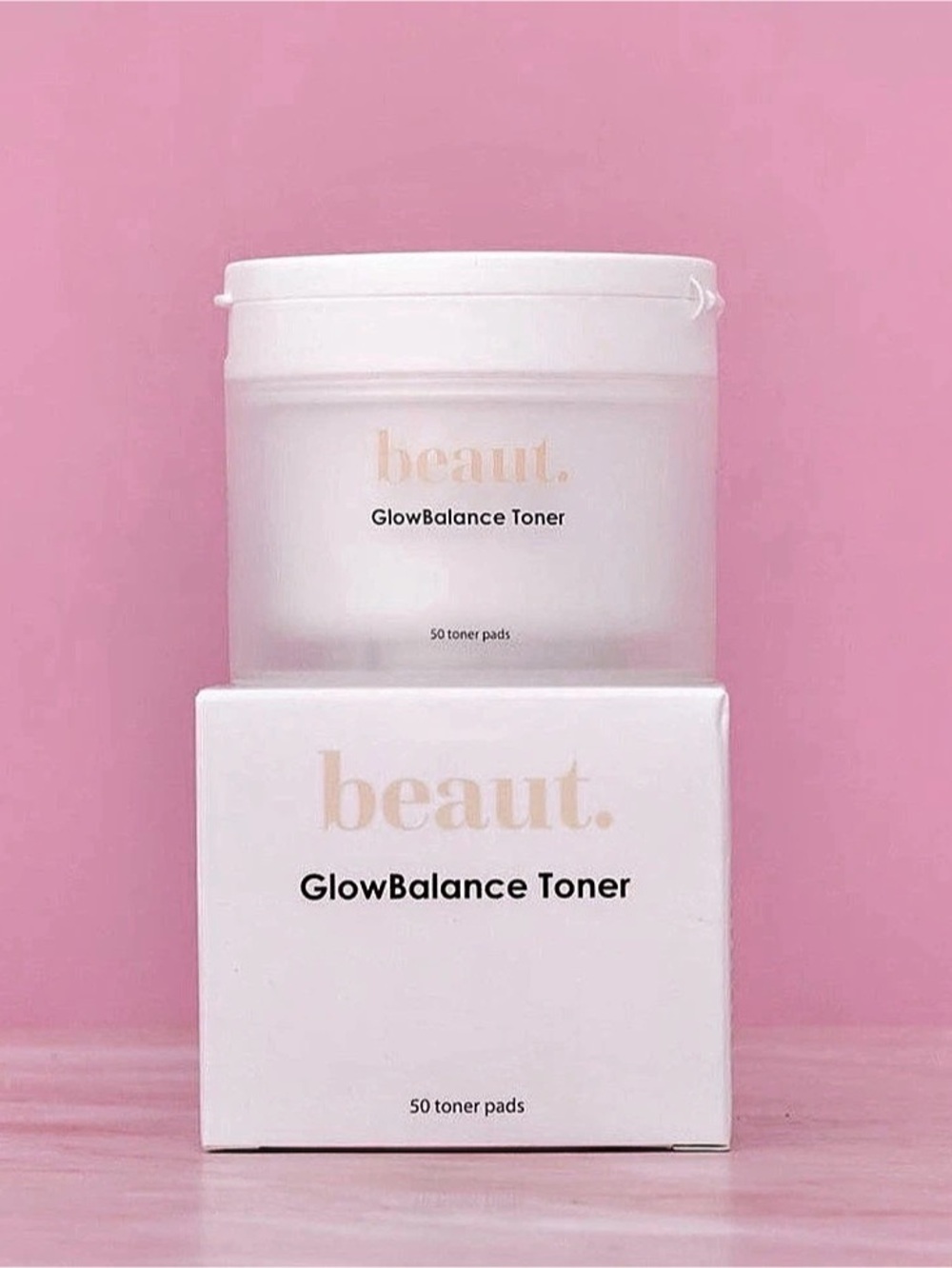 NWT- beaut. GlowBalance Toner. Toner Pads
